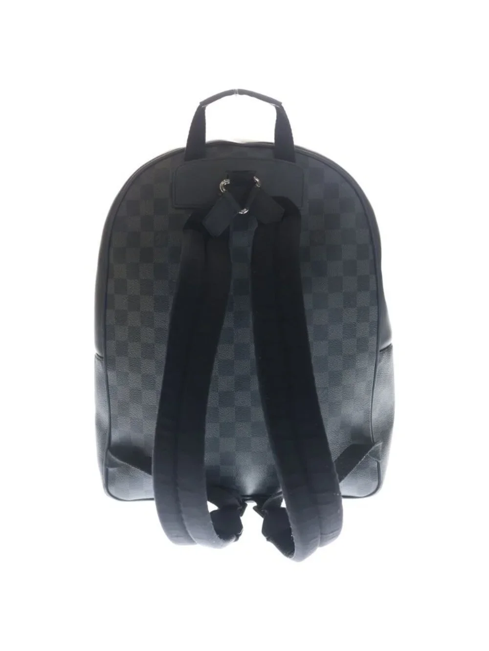 Louis Vuitton Damier Graphite Josh Backpack Black Leather Silver - Picture 2 of 6